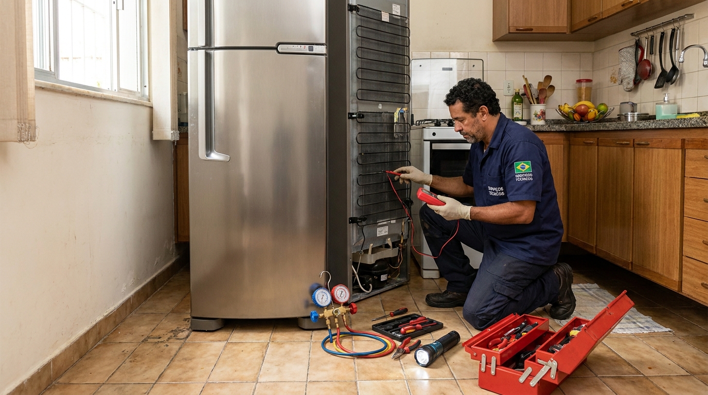 Manutenção na refrigeração em João Pessoa-PB
